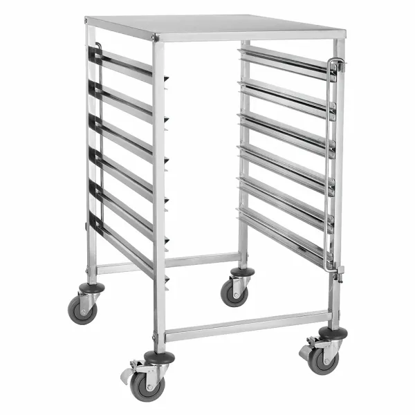 Τρόλεϊ GN 1/1 6 θέσεων με επιφάνεια εργασίας CAFF FIO 8919